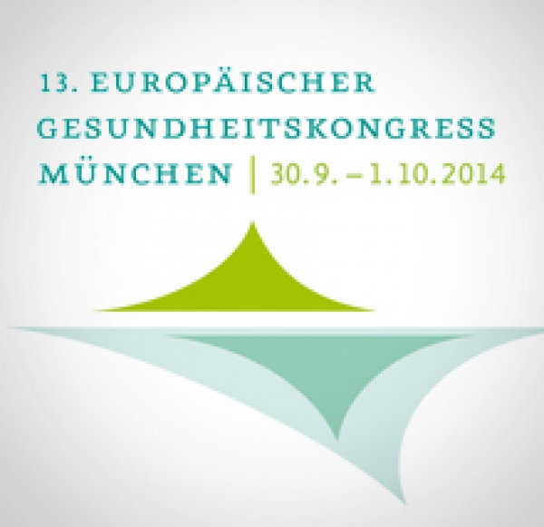 13. Europ&auml;ischer Gesundheitskongress M&uuml;nchen, 30.09.- 01.10.2014, Hotel Hilton M&uuml;nchen